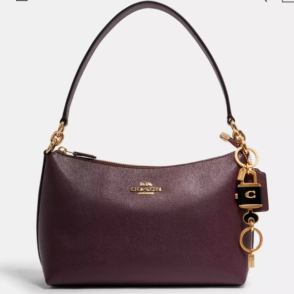 NWT Coach Lock and Key Bag Charm / Key Ring - Picture 5 of 13